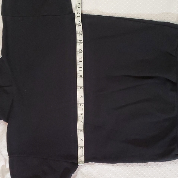 HANES ComfortBlend EcoSmart Youth Black Hoodie -Panda-Syracuse-Porter-EUC-Sz L - Picture 9 of 10